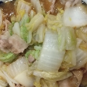 簡単☆白菜と豚肉のあんかけ煮